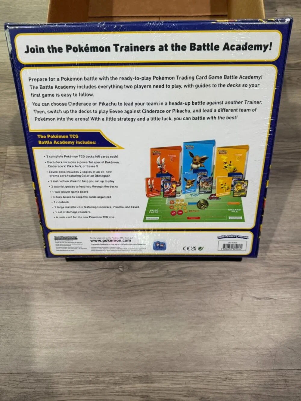 Pokemon Trading Card Game: Battle Academy NEW Sealed Battle TCG (2022)
